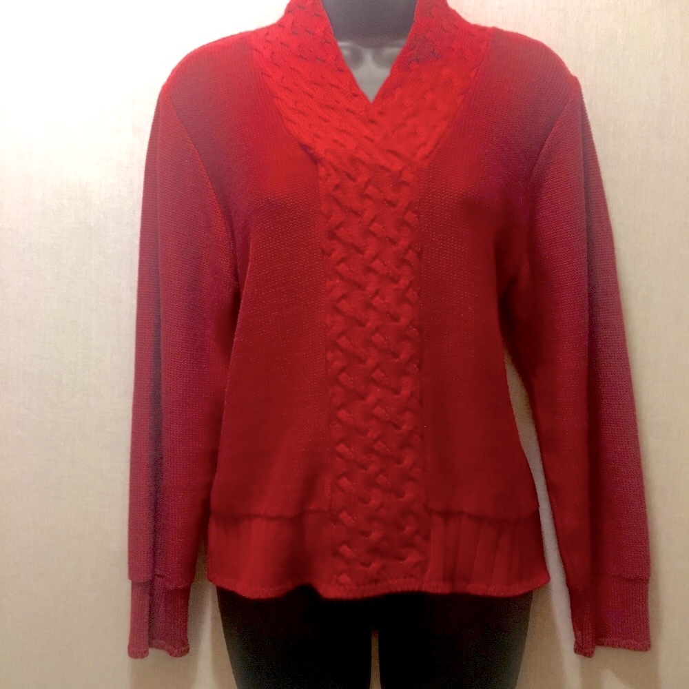 *3 for $20* Putori sweater with cable knit details